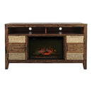 Jofran Painted Canyon 1600-FP6034 Electric Fireplace Media Console IMAGE 2