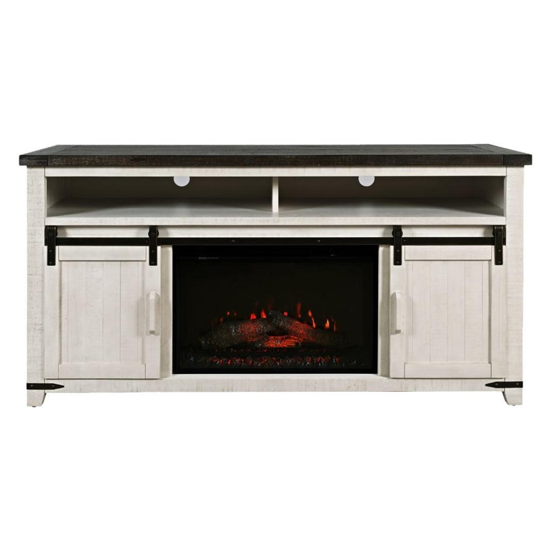 Jofran Madison County 1706-FP6432 Electric Fireplace Media Console IMAGE 2