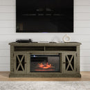Jofran Telluride 2230-FP6032 Electric Fireplace Media Console - Driftwood IMAGE 10