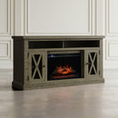 Jofran Telluride 2230-FP6032 Electric Fireplace Media Console - Driftwood IMAGE 8