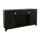 Jofran Altamonte 1850-FP6032 Electric Fireplace Media Console - Dark Charcoal IMAGE 4