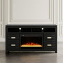 Jofran Altamonte 1850-FP6032 Electric Fireplace Media Console - Dark Charcoal IMAGE 9
