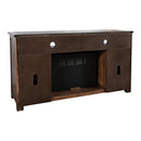 Jofran Bakersfield 1900-FP6032 Electric Fireplace Media Console - Driftwood IMAGE 4