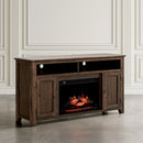 Jofran Bakersfield 1900-FP6032 Electric Fireplace Media Console - Driftwood IMAGE 9