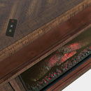 Jofran Fairview 1932-FP6032 Electric Fireplace Media Console - Driftwood/Oak IMAGE 13