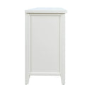 Jofran Urban Icon 2000-FP6032 Electric Fireplace Media Console - UI White IMAGE 5