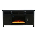 Jofran Urban Icon 2001-FP6032 Electric Fireplace Media Console - UI Black IMAGE 2