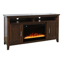 Jofran Urban Icon 2002-FP6032 Electric Fireplace Media Console - UI Merlot IMAGE 1