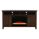 Jofran Urban Icon 2002-FP6032 Electric Fireplace Media Console - UI Merlot IMAGE 2