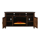 Jofran Urban Icon 2002-FP6032 Electric Fireplace Media Console - UI Merlot IMAGE 3