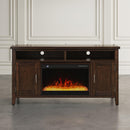 Jofran Urban Icon 2002-FP6032 Electric Fireplace Media Console - UI Merlot IMAGE 8