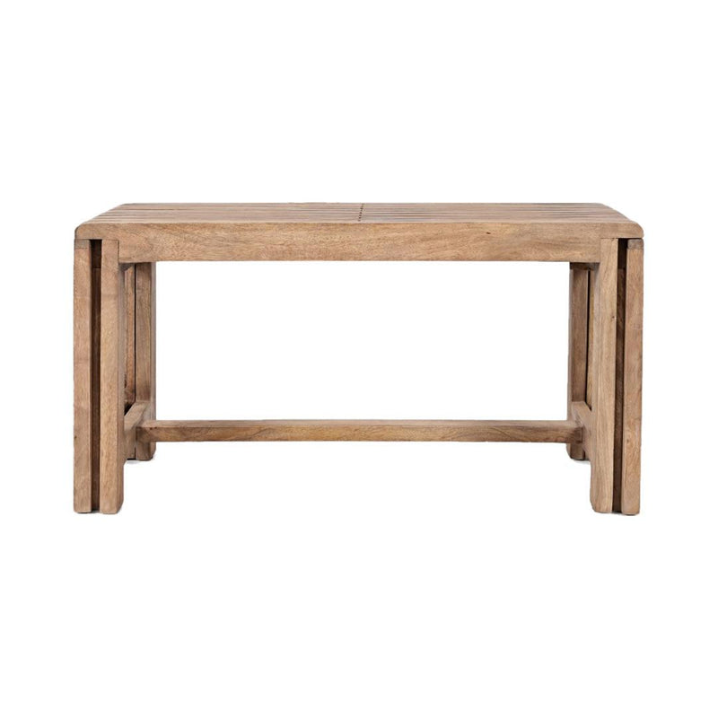 Jofran Bradford 1730-191B Extendable Bench - Bradford Natural IMAGE 1