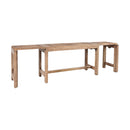 Jofran Bradford 1730-191B Extendable Bench - Bradford Natural IMAGE 2