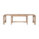 Jofran Bradford 1730-191B Extendable Bench - Bradford Natural IMAGE 3