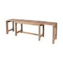 Jofran Bradford 1730-191B Extendable Bench - Bradford Natural IMAGE 4