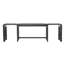 Jofran Bradford 1730-191G Extendable Bench - Bradford Grey IMAGE 3
