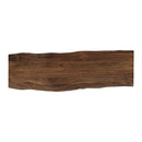 Jofran Cooper 1730-193LC Live Edge Storage Bench - Light Chestnut IMAGE 4