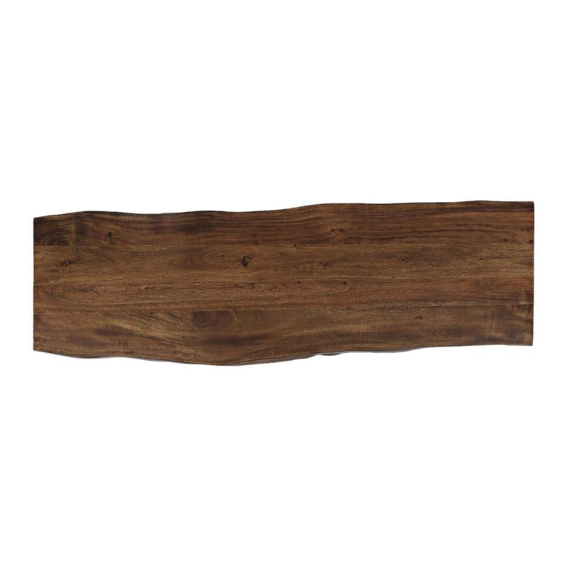 Jofran Cooper 1730-193LC Live Edge Storage Bench - Light Chestnut IMAGE 4