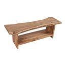 Jofran Cooper 1730-193N Live Edge Storage Bench - Natural IMAGE 4