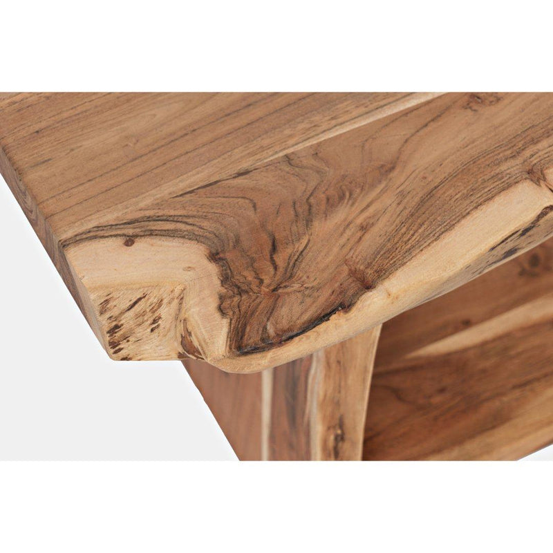 Jofran Cooper 1730-193N Live Edge Storage Bench - Natural IMAGE 6