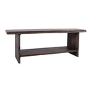 Jofran Cooper 1730-193S Live Edge Storage Bench - Slate IMAGE 1