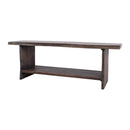 Jofran Cooper 1730-193S Live Edge Storage Bench - Slate IMAGE 2