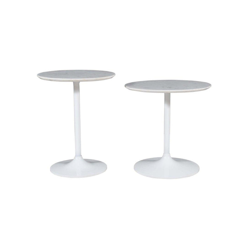 Jofran Camille Nesting Tables 1730-222WTWT IMAGE 2