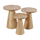 Jofran Knox Occasional Table Set 2330-KNOXNAT IMAGE 2