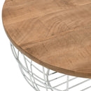 Jofran Rondo Nesting Tables 2330-3026WH IMAGE 12