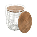 Jofran Rondo Nesting Tables 2330-1815WH IMAGE 6