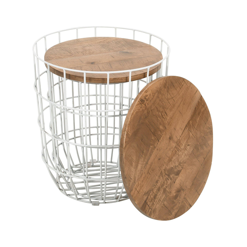 Jofran Rondo Nesting Tables 2330-1815WH IMAGE 6