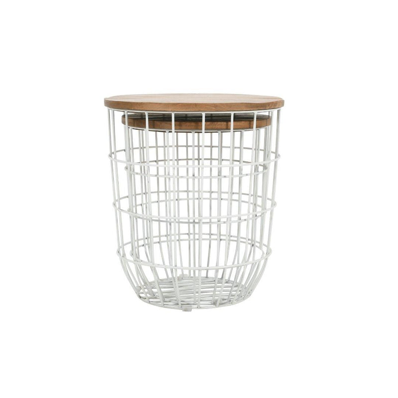 Jofran Rondo Nesting Tables 2330-1815WH IMAGE 7