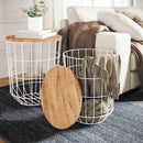Jofran Rondo Nesting Tables 2330-1815WH IMAGE 8