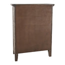 Jofran Rustic Shores 2125-32 2-Door High Cabinet - Grey Wash IMAGE 5