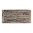 Jofran Rustic Shores 2125-32 2-Door High Cabinet - Grey Wash IMAGE 6