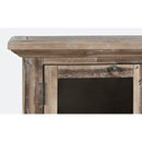 Jofran Rustic Shores 2125-32 2-Door High Cabinet - Grey Wash IMAGE 7