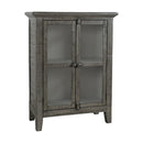 Jofran Rustic Shores 2130-32 2-Door High Cabinet - Stone IMAGE 1