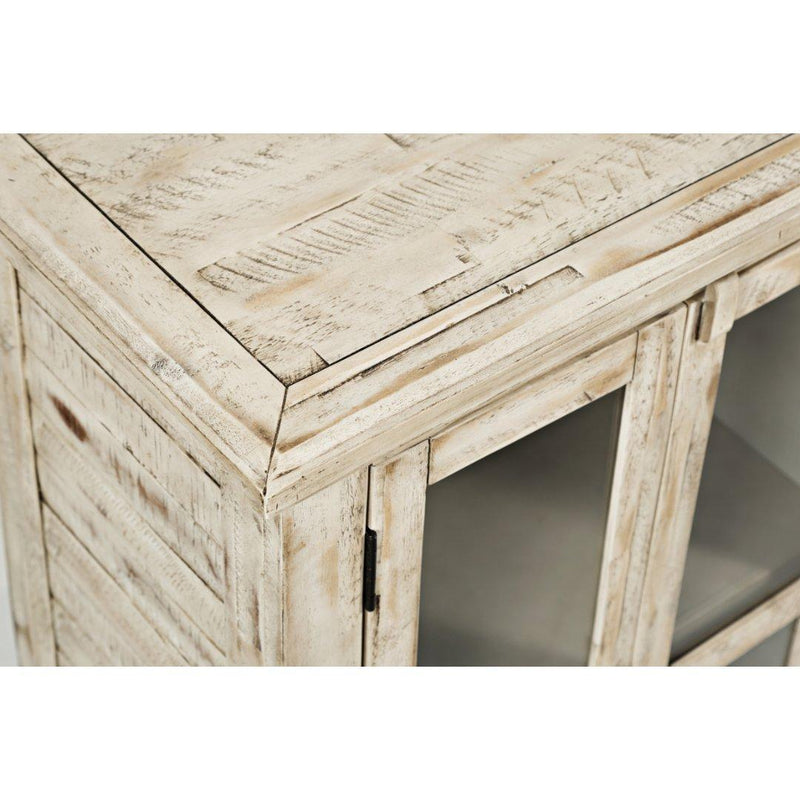 Jofran Rustic Shores 1610-48 4-Door High Cabinet - Scrimshaw IMAGE 5