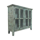 Jofran Rustic Shores 1615-48 4-Door High Cabinet - Surfside IMAGE 1