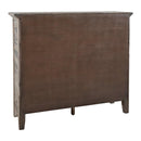 Jofran Rustic Shores 2125-48 4-Door High Cabinet - Grey Wash IMAGE 5