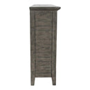 Jofran Rustic Shores 2130-48 4-Door High Cabinet - Stone IMAGE 4