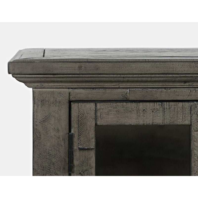 Jofran Rustic Shores 2130-48 4-Door High Cabinet - Stone IMAGE 8