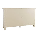 Jofran Rustic Shores 1610-5432 4-Door Low Cabinet - Scrimshaw IMAGE 5