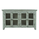 Jofran Rustic Shores 1615-5432 4-Door Low Cabinet - Surfside IMAGE 3