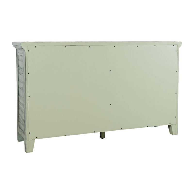 Jofran Rustic Shores 1615-5432 4-Door Low Cabinet - Surfside IMAGE 5