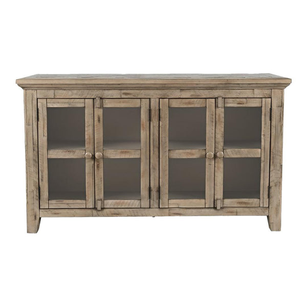 Jofran Rustic Shores 1620-5432 4-Door Low Cabinet - Watch Hill IMAGE 1