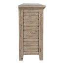 Jofran Rustic Shores 1620-5432 4-Door Low Cabinet - Watch Hill IMAGE 3