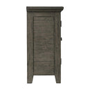 Jofran Rustic Shores 2130-5432 4-Door Low Cabinet - Stone IMAGE 4