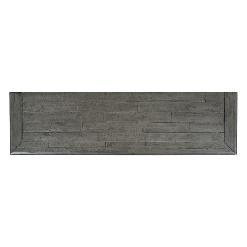 Jofran Rustic Shores 2130-5432 4-Door Low Cabinet - Stone IMAGE 6