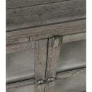 Jofran Rustic Shores 2130-5432 4-Door Low Cabinet - Stone IMAGE 8